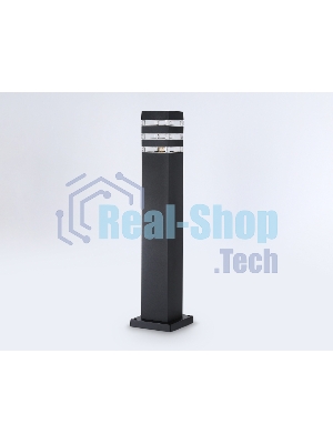 Светильник Ambrella light ST2582 BK/CL черный/прозрачный IP54 E27 max 40W 90*90*630