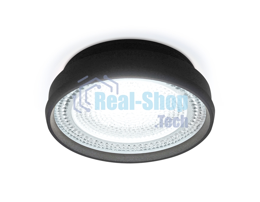 Светильник Ambrella light TN346 SBK черный песок GU5.3 D85*45