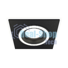 Комплект встраиваемого светильника Ambrella light XC7632040 SBK черный песок MR16 GU5.3 (C7632, N7111)