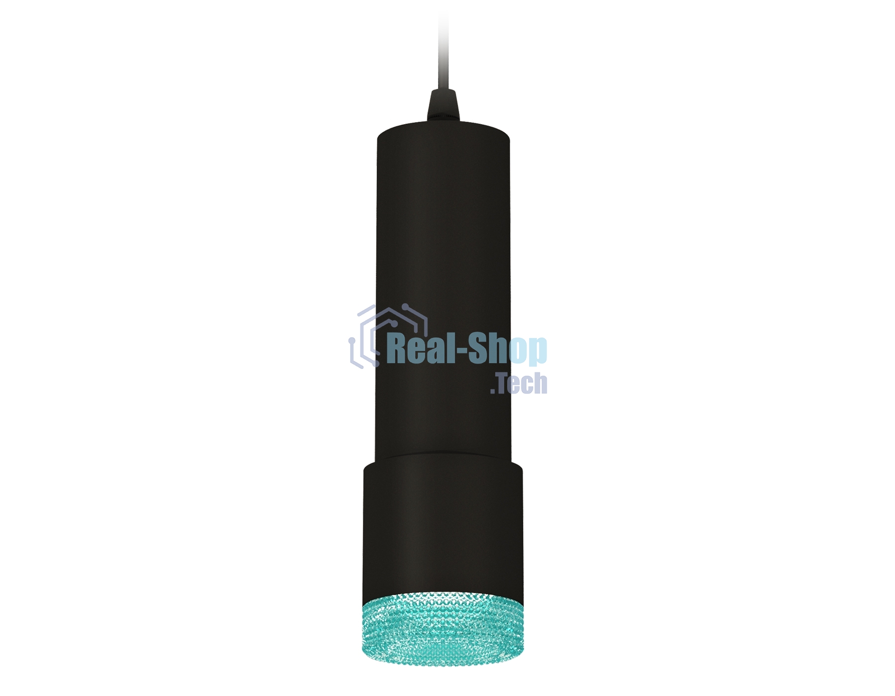 Светильник Ambrella Light XP7402004 SBK/BL черный песок/голубой MR16 GU5.3 (A2302, C6343, A2030, C7402, N7194)