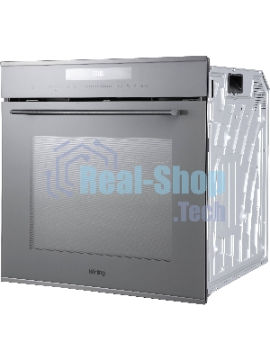 Духовой шкаф с функцией СВЧ OKB 1340 GBXGr MW серое стекло + черная нержавеющая сталь