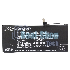 Аккумулятор CameronSino CS-IPH610SL для iPhone 6 Plus 3.82V, 2900mAh, 11.08Wh
