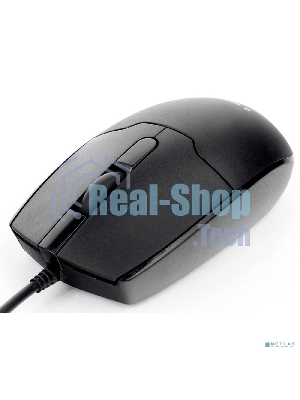 Мышь проводная Gembird MOP-425 черный, 1000 dpi, USB, кнопки - 3