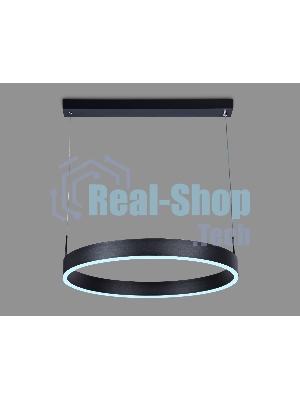 Светильник Ambrella light FA6606 BK черный 51W D600*700 (ПДУ РАДИО 2.4G)