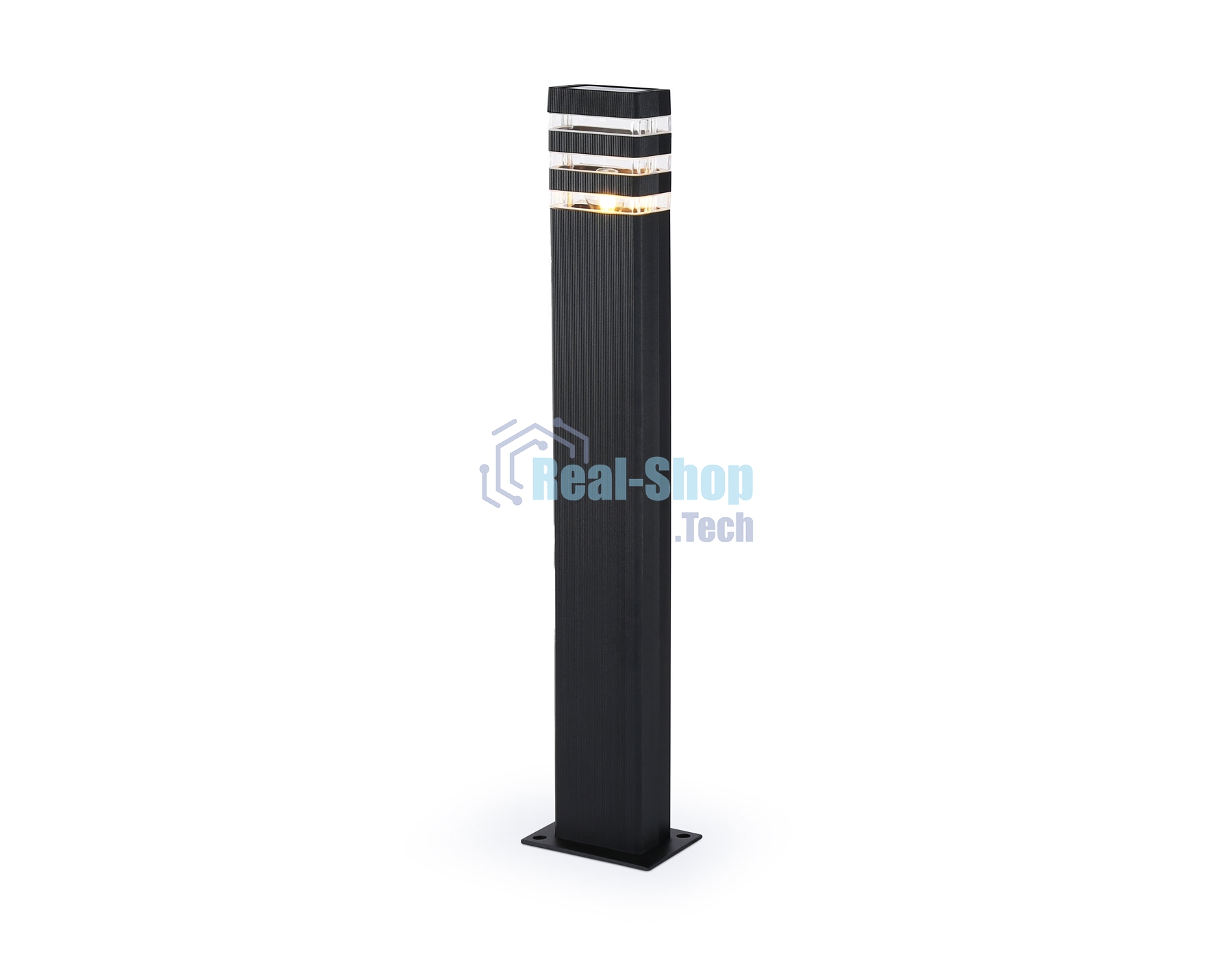 Светильник Ambrella light ST2588 BK/CL черный/прозрачный IP54 E27 max 40W 110*65*800