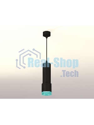Светильник Ambrella Light XP7402004 SBK/BL черный песок/голубой MR16 GU5.3 (A2302, C6343, A2030, C7402, N7194)
