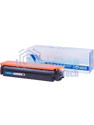 Картридж лазерный NVPrint совместимый HP CF400X черный для CLJ Color M252, MFP M277 (2800k)