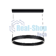 Светильник Ambrella light FA6606 BK черный 51W D600*700 (ПДУ РАДИО 2.4G)