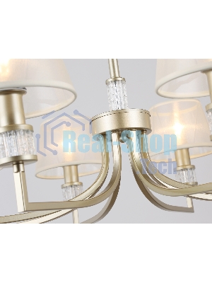 Люстра Ambrella light LH71217/8 CGD золото E14/8 max 40W D790*750