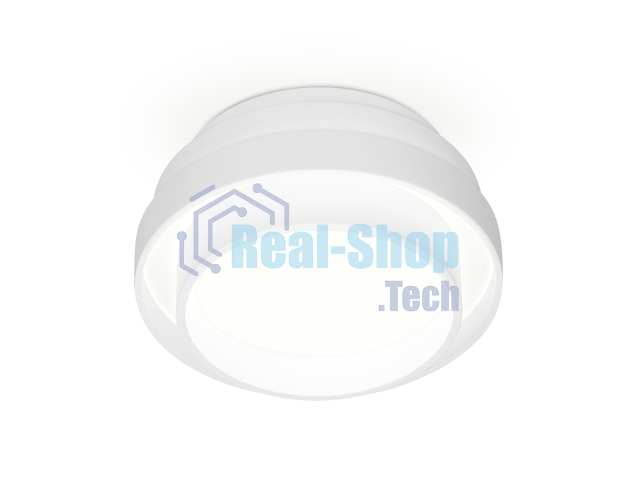 Светильник Ambrella light TN601 WH/S белый/песок GX53 D110*53