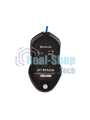 Мышь проводная Defender Sky Dragon GM-090L черный, 3200 dpi, USB, кнопки - 6