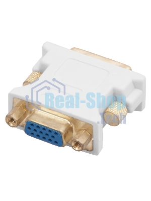 Переходник Rexant шт.DVI - гн.VGA GOLD
