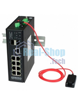 Коммутатор Osnovo SW-80802/I(Port 90W, 300W) управляемый