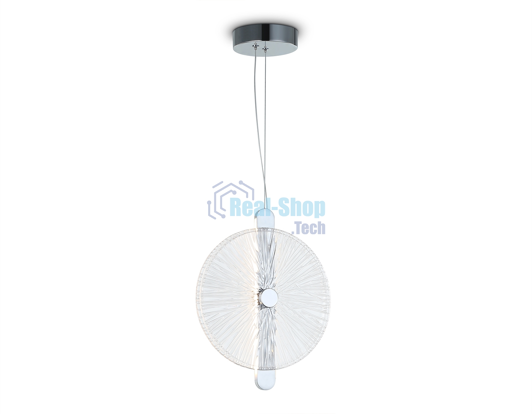 Светильник Ambrella light LH31145 СH/CL хром/прозрачный 13W 3000K 280*60*350