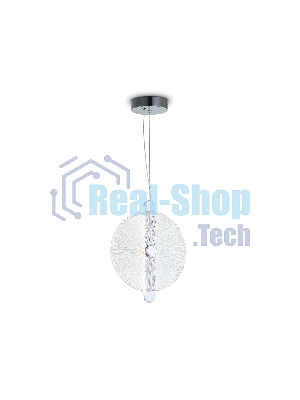 Светильник Ambrella light LH31145 СH/CL хром/прозрачный 13W 3000K 280*60*350