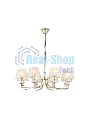 Люстра Ambrella light LH71217/8 CGD золото E14/8 max 40W D790*750