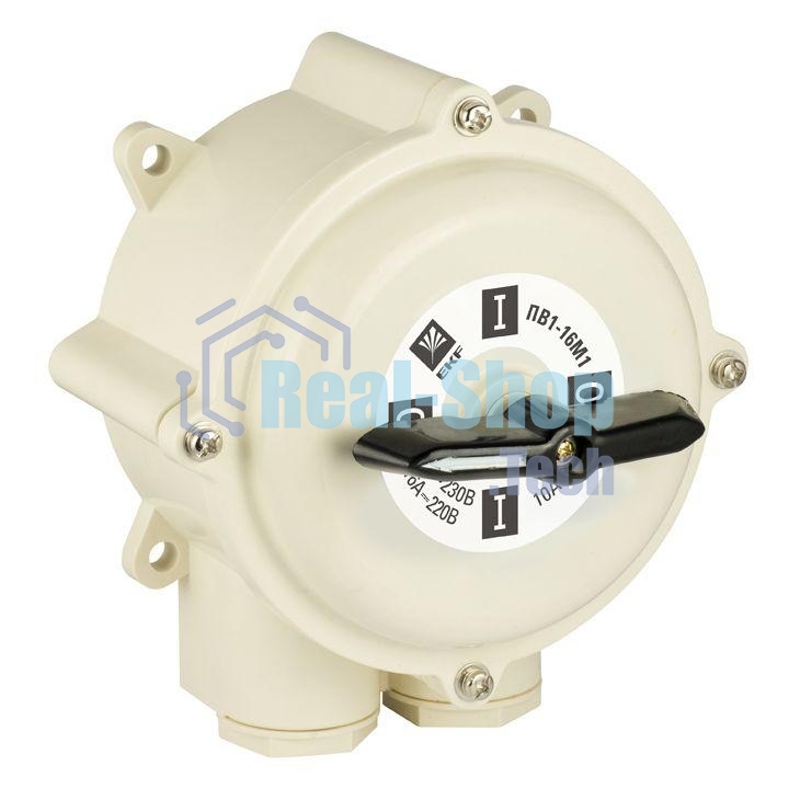 Выключатель пакетный ПВ 3-16 М1 пл. IP56 EKF pv-3-16-4