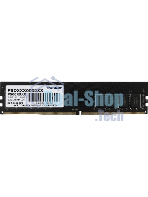 Оперативная память Patriot Signature, DDR4, 16GB (1x16 GB), 3200 MHz, CL22, DIMM