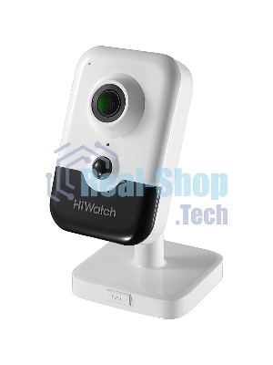 Видеокамера IP Hikvision HiWatch DS-I214(B) 4-4мм цветная корп.:белый/черный