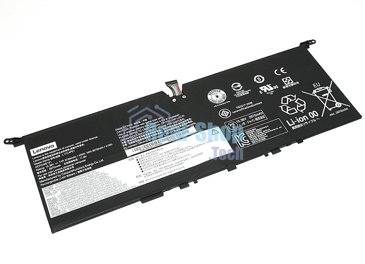 Аккумуляторная батарея для ноутбука Lenovo IdeaPad 730S-13 15,36V 2735mAh Orig