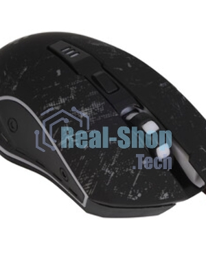 Мышь проводная Defender Draglen GM-907 черный, 7200 dpi, USB, кнопки - 6