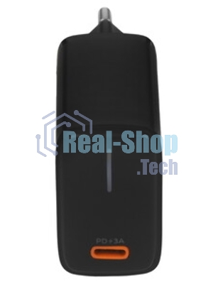 Сетевое зарядное устройство MORE CHOICE (4610196409912) NC60a черный - СЗУ 1USB-C 3.0A PD 20W быстрая зарядка для Type-C