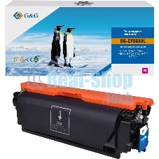 Картридж лазерный G&G GG-CF363XL пурпурный (18000стр.) для HP CLJ M552dn/M553N/M553DN/M553X/M577C/M577Z/M577F/M577DN