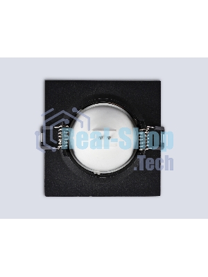 Встраиваемый точечный светильник Ambrella light TN102812 BK черный GU5.3 85*85*35