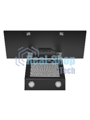 Вытяжка наклонная Maunfeld Eagle 850 90 Glass Black, черный, 90 см, 850 куб. м/ч, 60 дБ