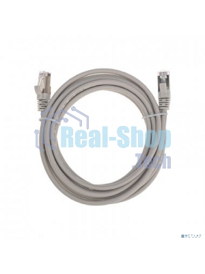 Патч-корд F/UTP Rexant cat.5e, RJ45-RJ45, 26AWG, ZH нг(А)-HF, серый, 3 м