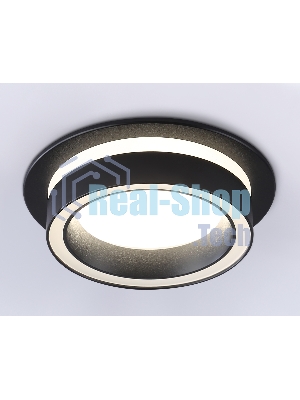 Светильник Ambrella light TN5241 BK черный GX53 D110*42