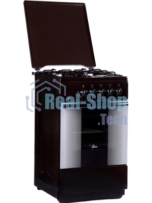 Плита Газовая Flama FG 2402 B коричневый