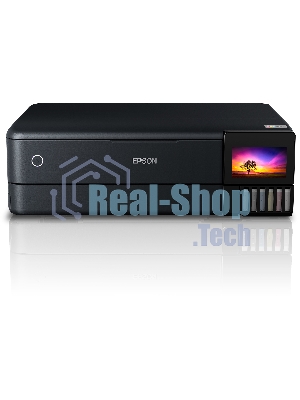 МФУ струйное Epson L8180 (C11CJ21403/C11CJ21402) A3 Duplex Net WiFi USB RJ-45 черный