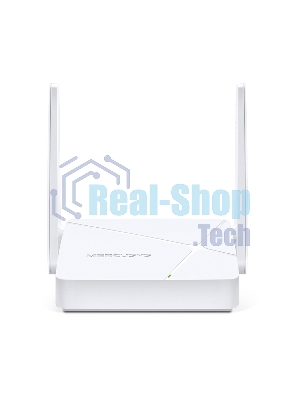 Роутер Mercusys MR20 AC750 Dual-Band Wi-Fi RouterSPEED: 300 Mbps at 2.4 GHz + 433 Mbps at 5 GHzSPEC: 2× Fixed External Antennas, 2× 10/100 Mbps LAN Ports, 1× 10/100 Mbps WAN PortFEATURE: Router/Access Point Mode Mode, WPS/Reset Button, IPTV, IPv6, Parental Controls