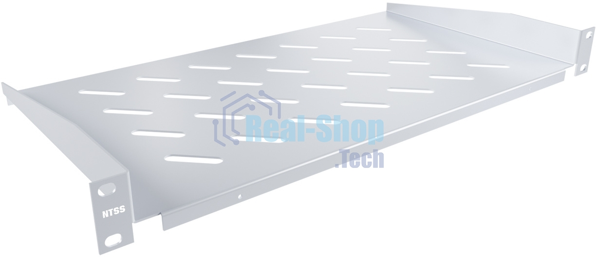 Полка стационарная NTSS NTSS-FF-250 1U нагр.:20кг. 19