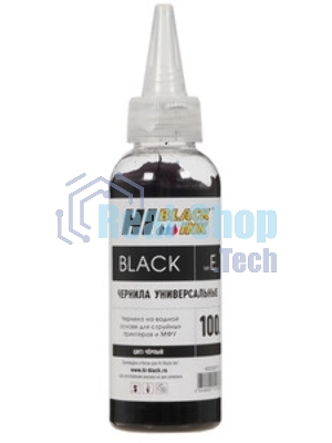 Чернила Hi-Black универсальные для Epson (Тип E-V1), Bk, 0,5 л.
