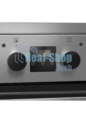 Плита электрическая Maunfeld MEC55CS08D серебристый, конфорок 4 шт, духовка 60 л, 50 см x 85 см x 60 см