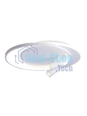 Светильник Ambrella light FL51391/1+2 WH белый 3000K-6400K 65W 560*480*120 (ПДУ РАДИО 2.4G)