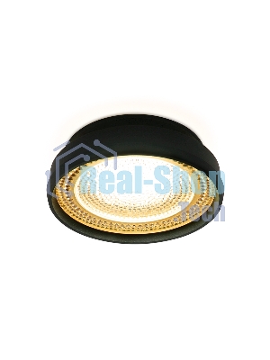 Светильник Ambrella light TN348 SBK/TI черный песок/янтарь GU5.3 D85*45