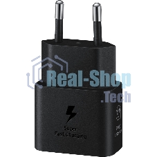 Сетевое зарядное устройство Samsung EP-T2510 25W 3A (PD) USB Type-C черный