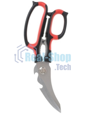 Ножницы LARA LR05-92 BLISTER - 23 см <6в1> прорезиненные ручки, сверхострая заточка