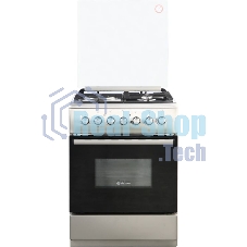 Комбинированная плита De Luxe 606031.00гэ 005 нерж. сталь