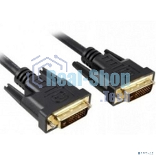 Кабель DVI dual link 1.8м ExeGate, позолоченные контакты