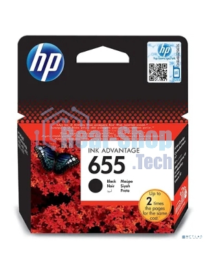 Картридж струйный HP 655 CZ109AE черный для HP DJ IA 3525/4615/4625/5525/6525 (550стр.)