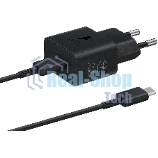 Сетевое зарядное устройство Samsung EP-T2510 25W 3A (PD) USB Type-C черный