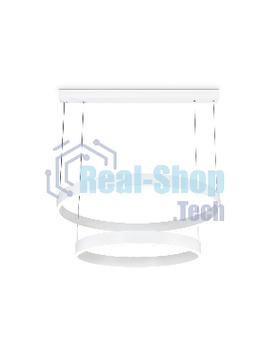 Светильник Ambrella light FA6615/2 WH белый 119W D600/800*750 (ПДУ РАДИО 2.4G)