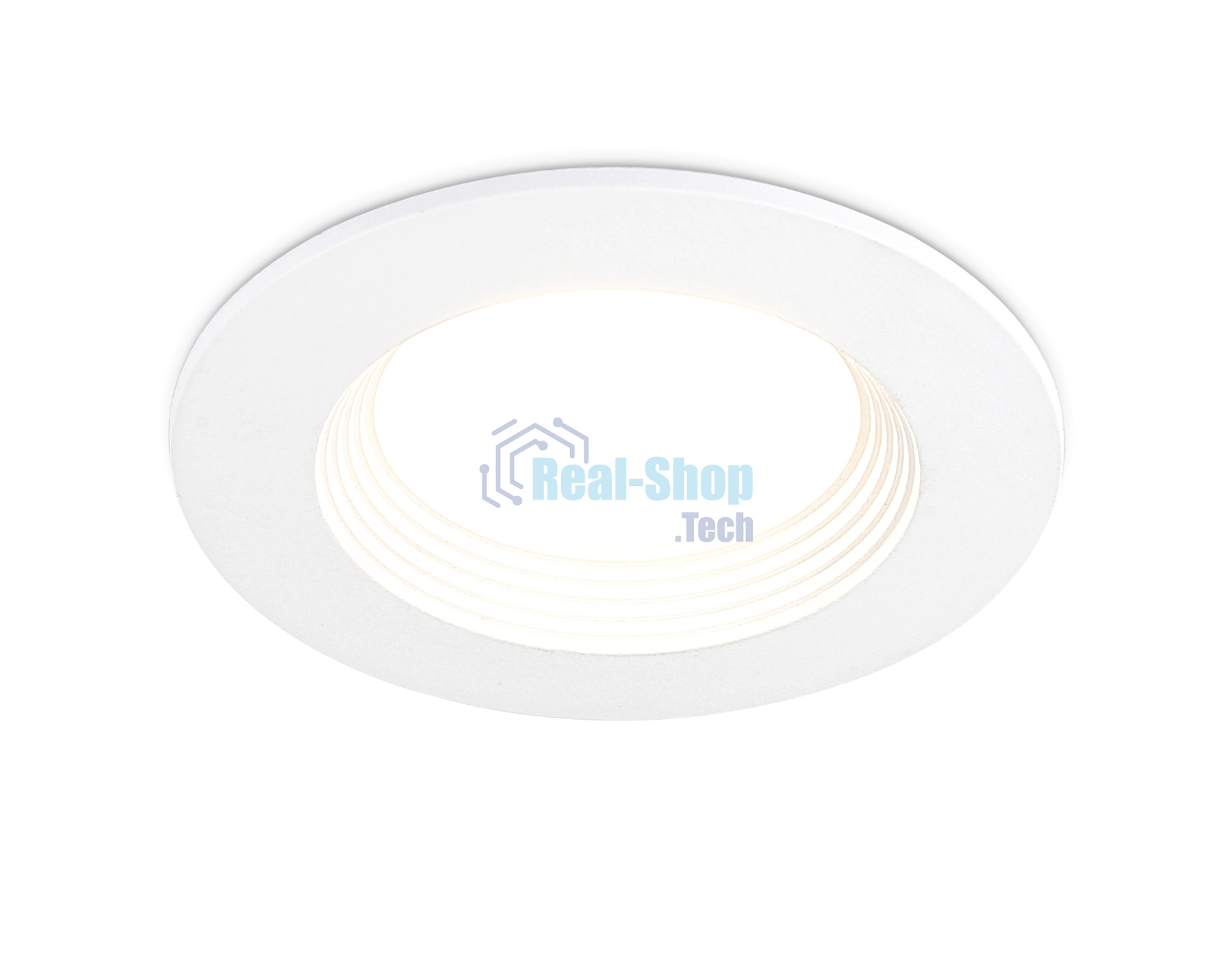 Встраиваемый точечный светильник Ambrella light TN102815 WH белый GU5.3 D80*28