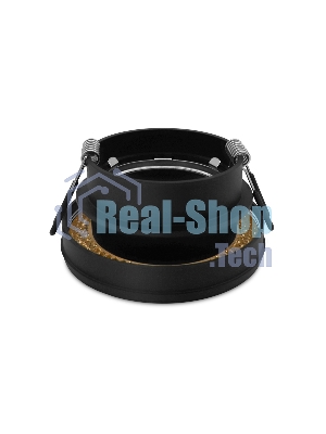 Светильник Ambrella light TN348 SBK/TI черный песок/янтарь GU5.3 D85*45
