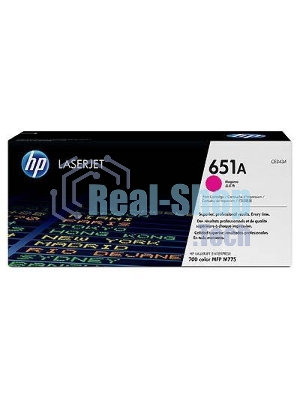 Картридж лазерный HP CE343A 651A пурпурный для LaserJet 700 Color MFP 775 16000 стр.