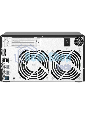 Сетевое хранилище без дисков SMB QNAP TS-832PX-4G 8-Bay NAS, AL324 64-bit quad-core 1.7GHz, 4Gb DDR4 SO-DIMM RAM (up to 1x16 Gb), 8 x 3.5